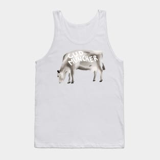 Cow Graffiti - Cud Muncher - Worzel Gummidge Tank Top